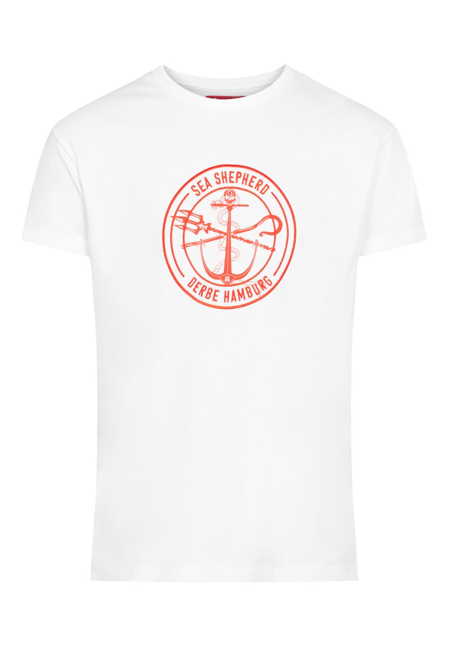 DERBE HAMBURG JF BARSCH MONO GOTS Herren T-Shirt Sea Shepherd